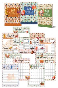 Fall in Love with Fall Bundle - PP Template - Clipart - Digital Papers ...
