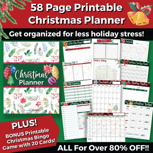 RR Christmas Planner Becky 5 Sale
